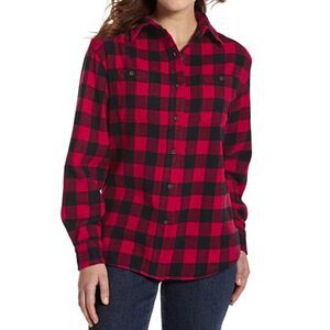 Woolrich Pemberton Flannel Shirt with Buffalo Check Motif • size XS